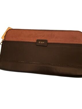 Authentic Chloé Bobbie Black Leather Continental Wallet – Gold Bow Detail